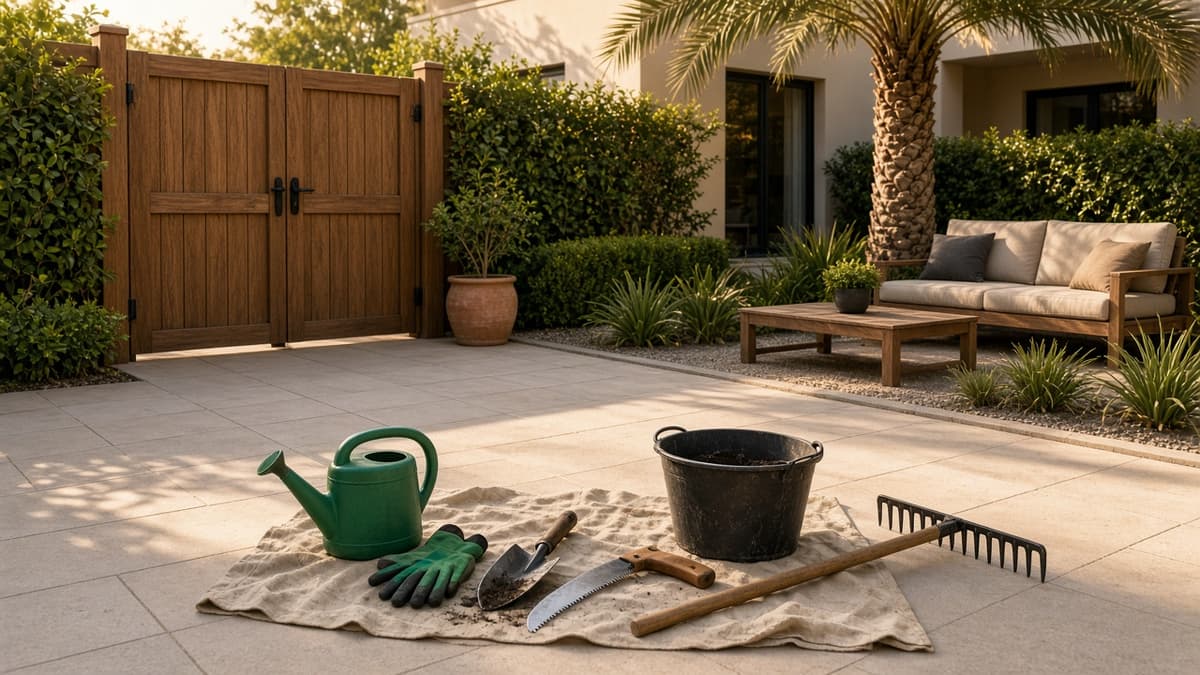 Gate Hinge Replacement — Outdoor & Garden services in the UAE